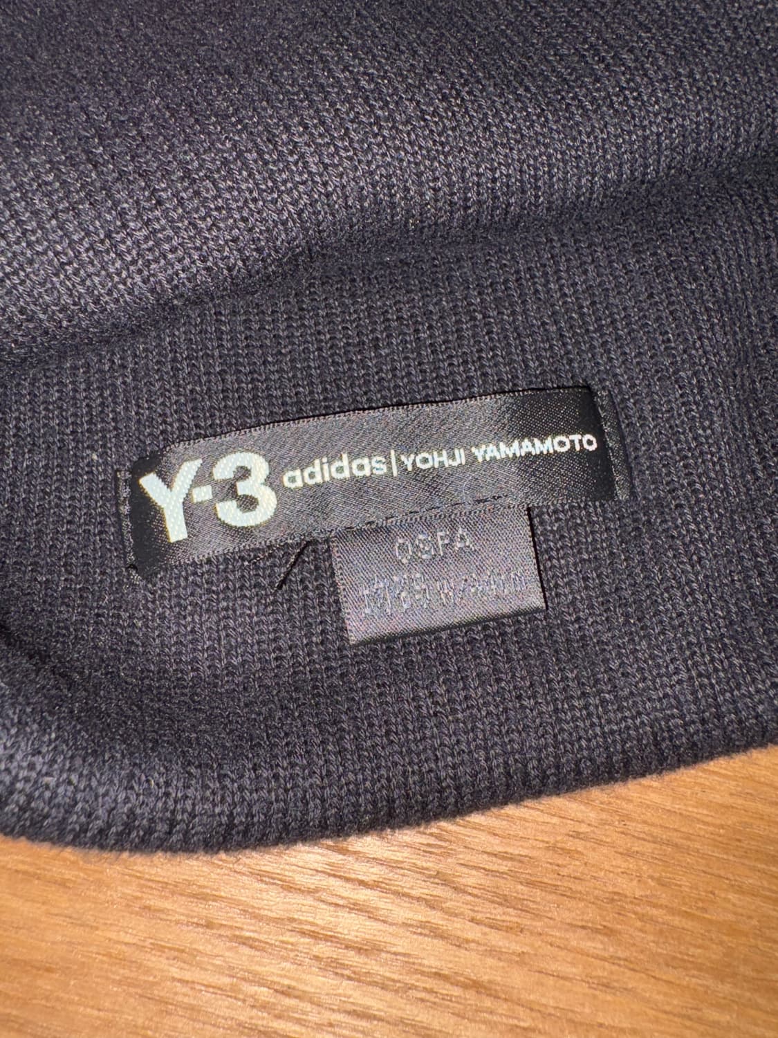 Y-3 요지야마모토 블랙 logo 비니 상품이미지2