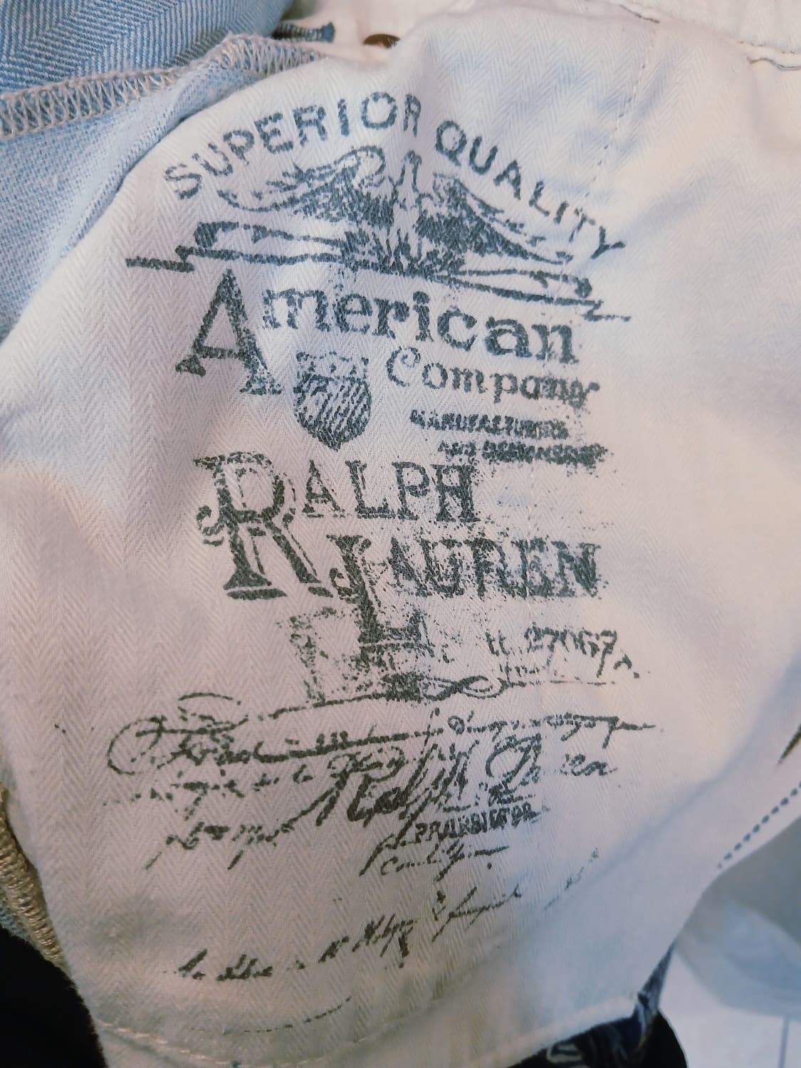 [희귀/두산정품] 랄프로렌(Ralph Lauren) 헤링본 벨티드스커트 상품이미지7