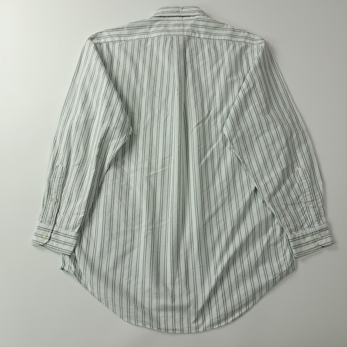 CJ421 XL 폴로 90s 세이지그린 멀티스트라이프 셔츠 남방 상품이미지6