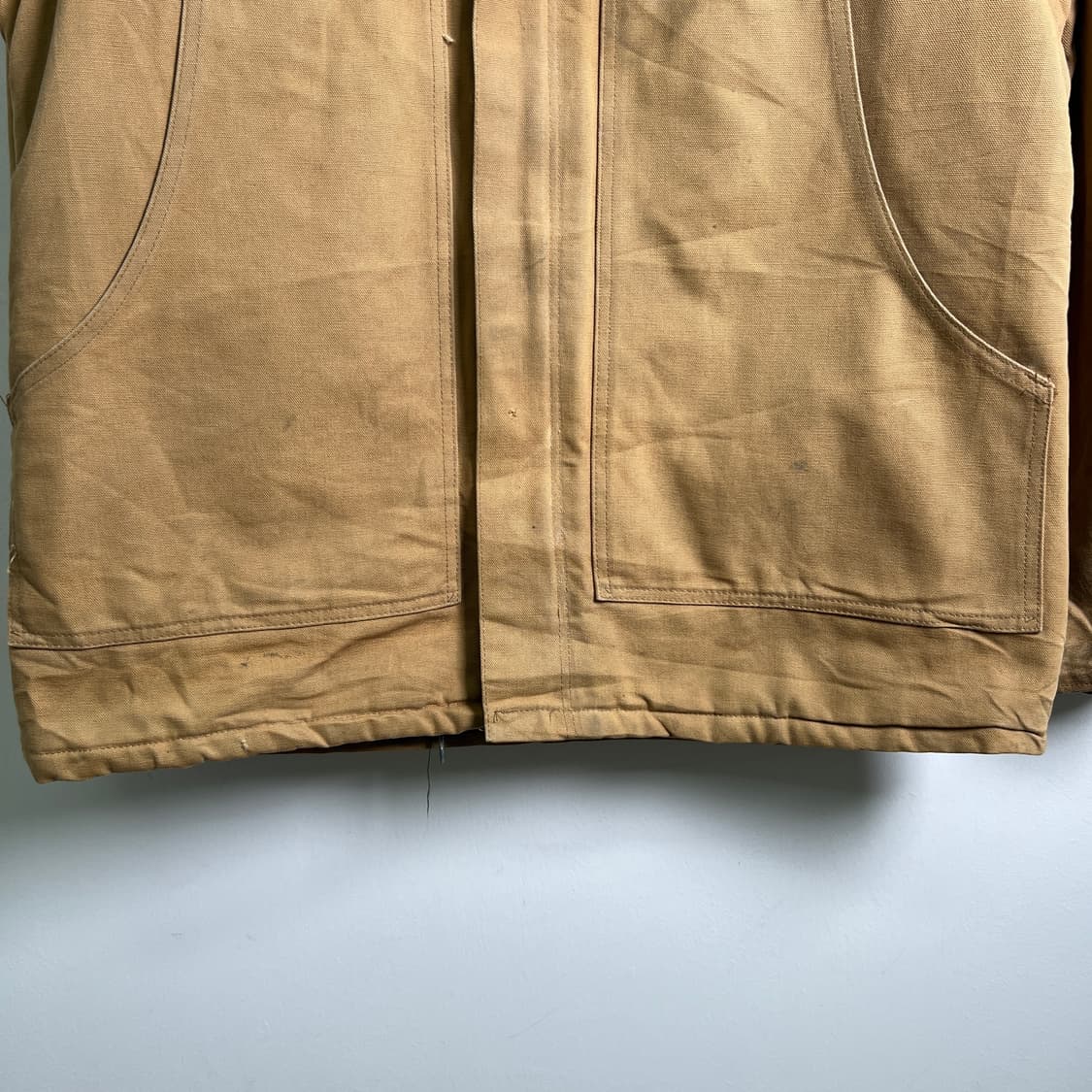 90's Carhartt 칼하트 C26 캔버스 워크 자켓 XL 상품이미지4