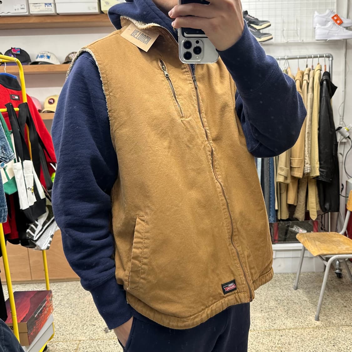 디키즈 캔버스 셰르파 워크베스트 상품이미지9