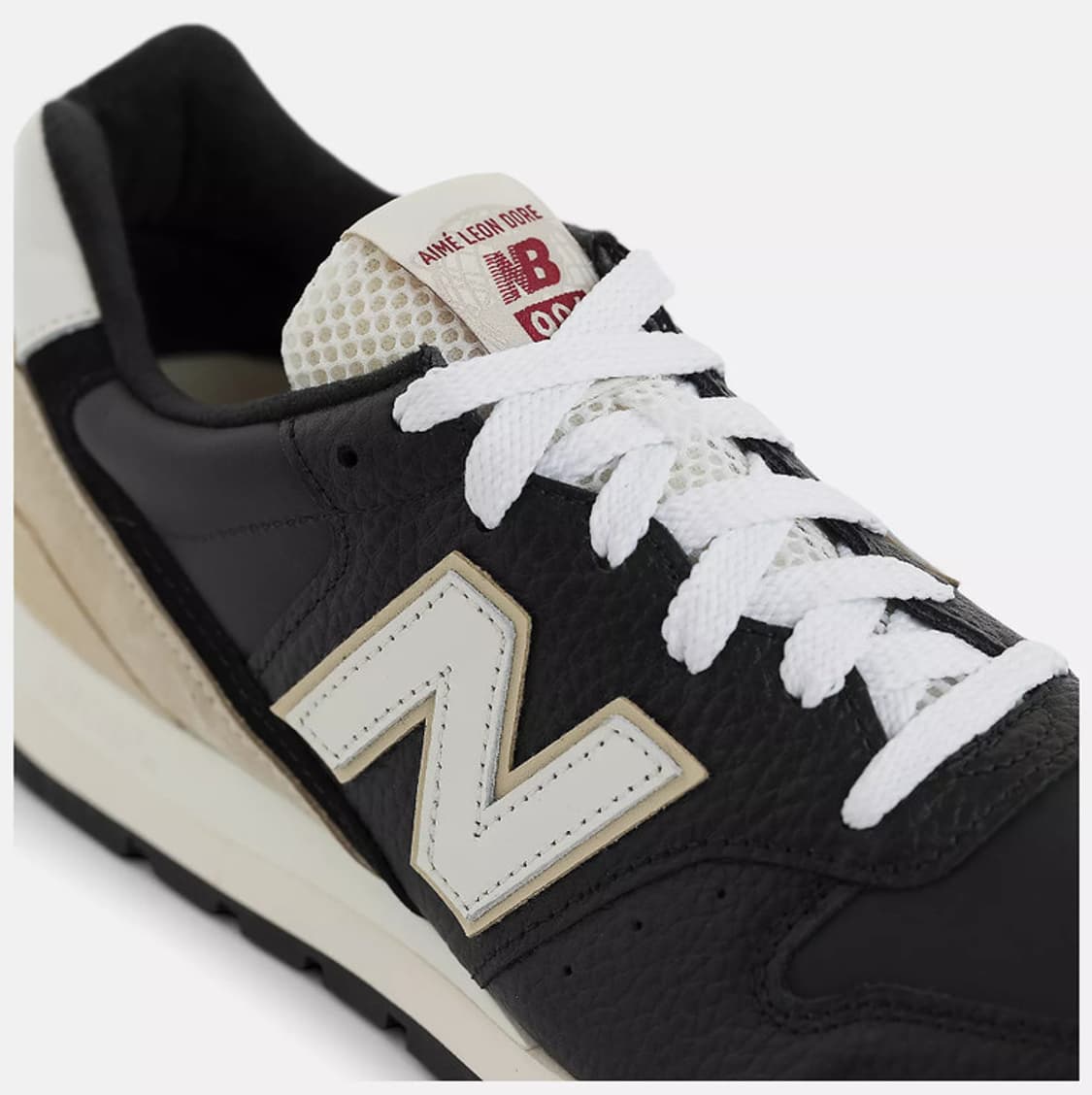 뉴발란스 x 에임레온도르 USA 996 블랙 레더 상품이미지6