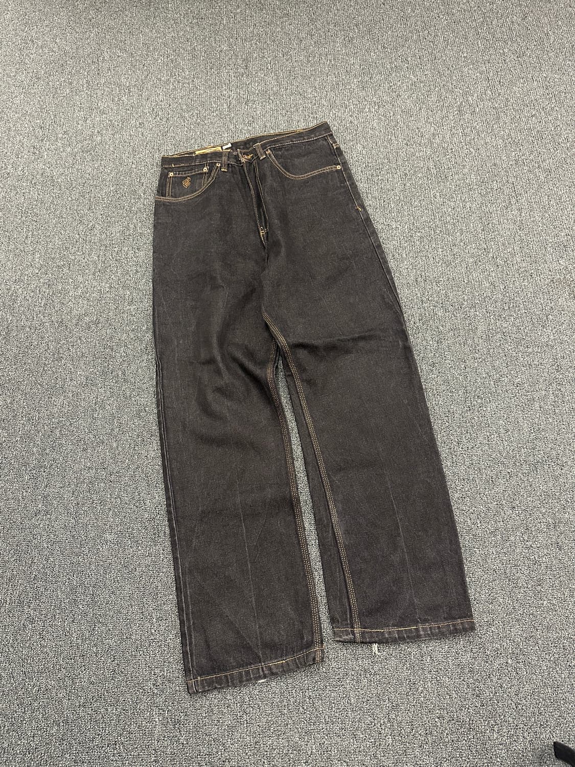 ROCAWEAR 로카웨어 흑청 데님팬츠 스트릿 힙합팬츠 상품이미지5