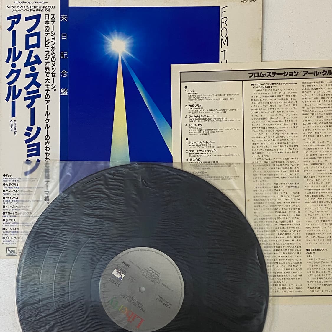 (LP-일본반) Earl Klugh(얼 크루) - From The Sta 상품이미지3