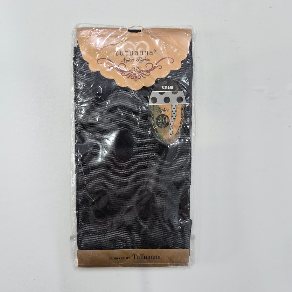 tutuanna 블랙 도트 팬티스타킹 상품이미지4
