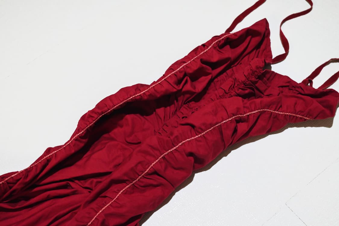 Miumiu shirring one piece 상품이미지3