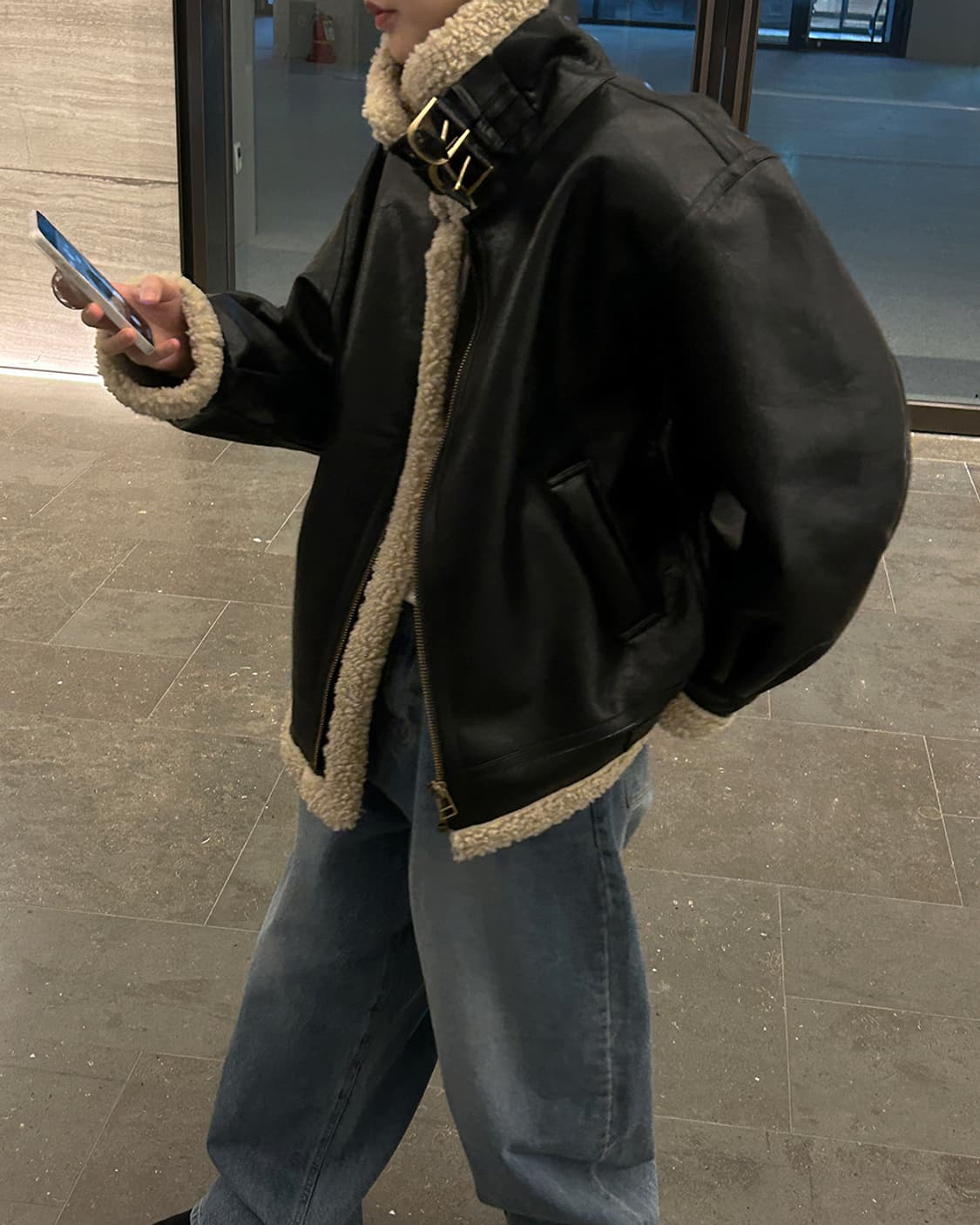 포터 빈티지 무스탕 상품이미지2