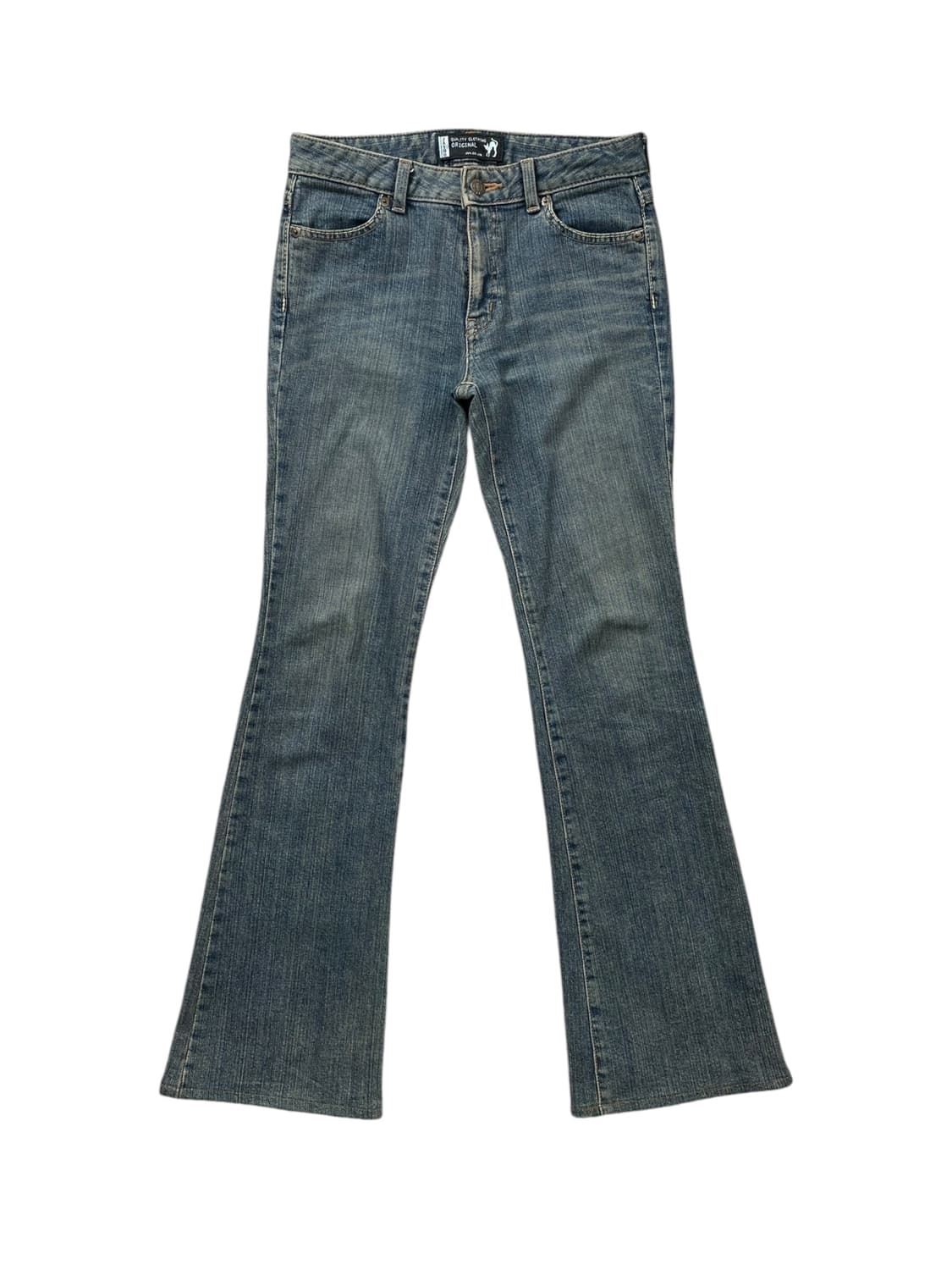 vintage y2k low rise bootcut denim pants 상품이미지1