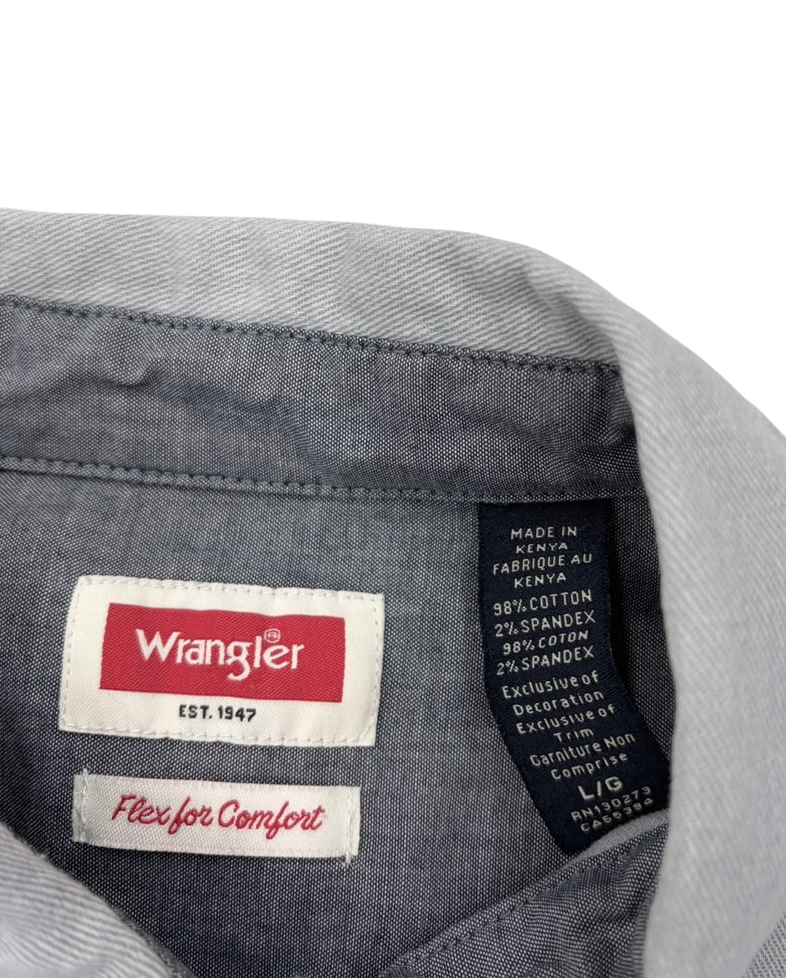 랭글러 워크셔츠 (L) 상품이미지7