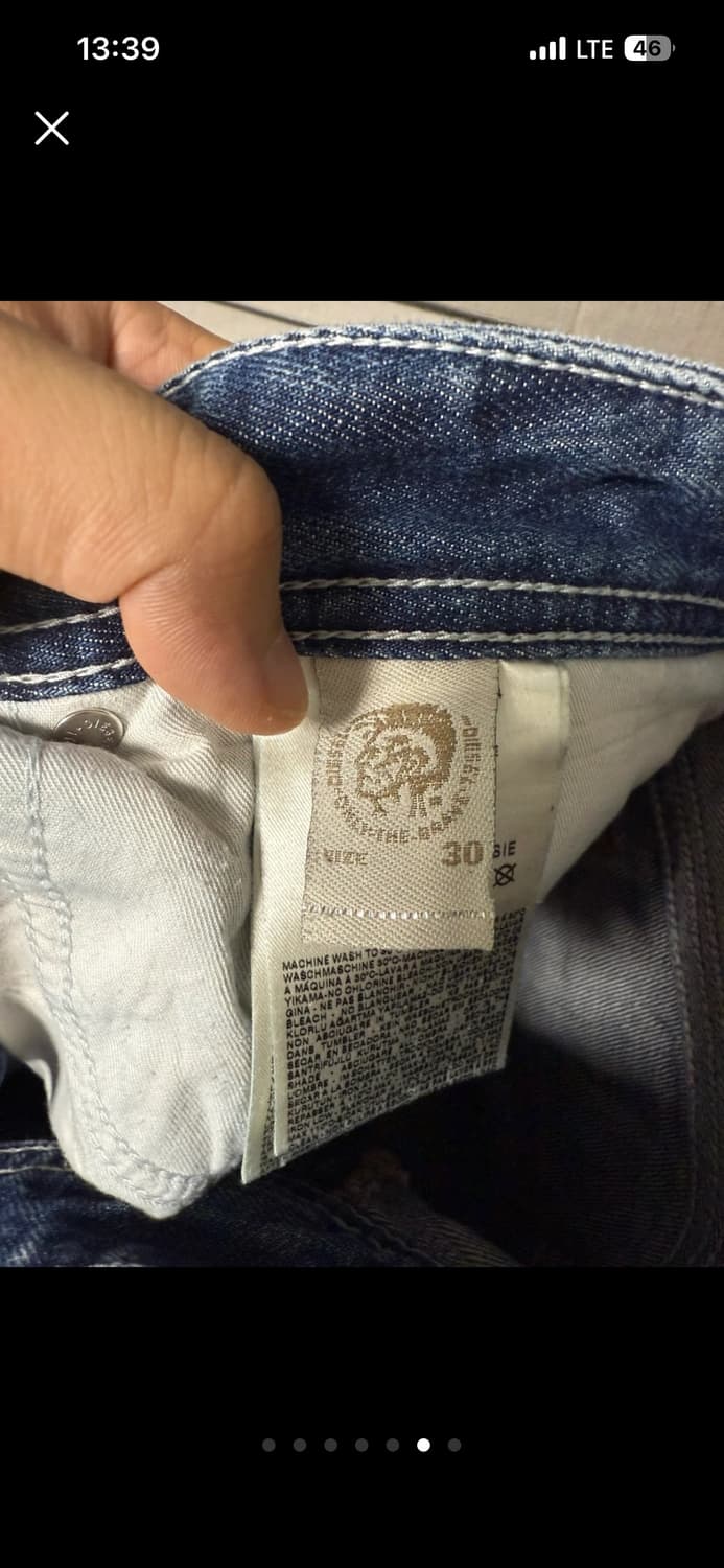 디젤 타나즈 워싱 데님 상품이미지4