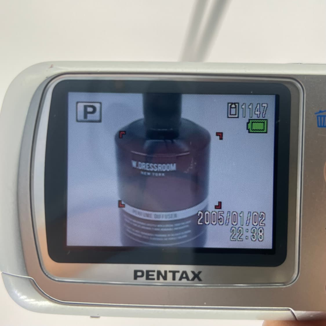 펜탁스 옵티오 Pentax Optio WP 실버 상품이미지10