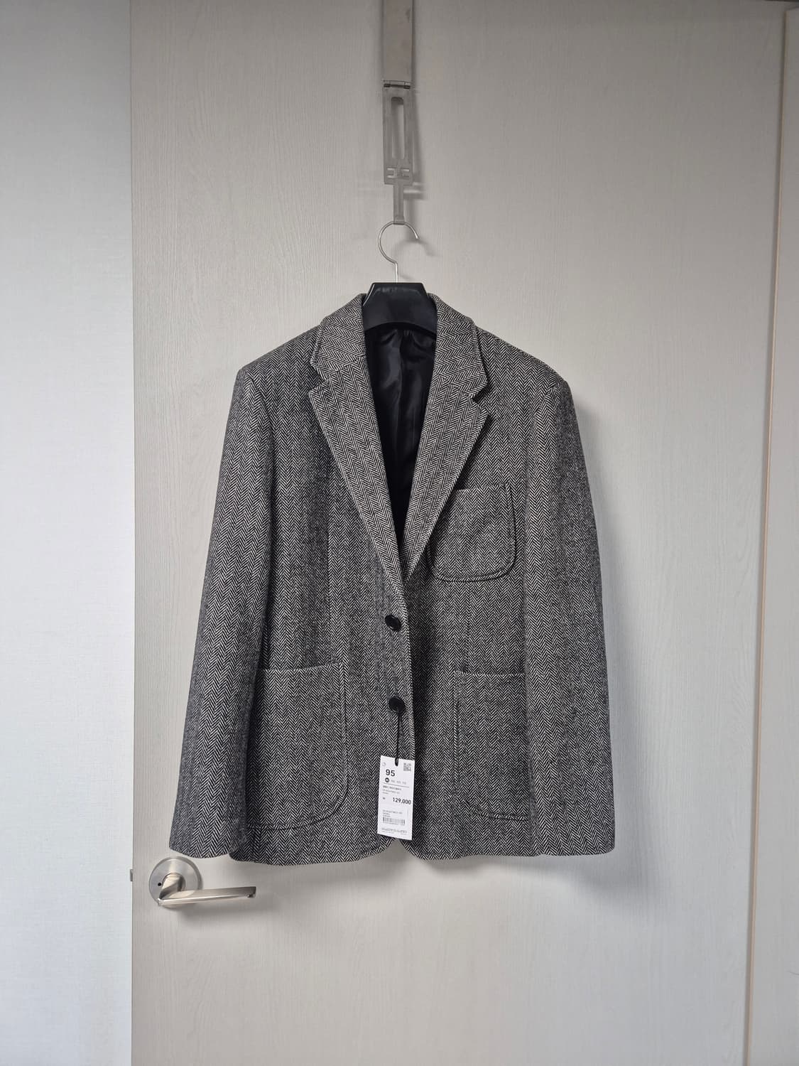 스파오 헤링본 자켓 100 (새상품) 상품이미지2