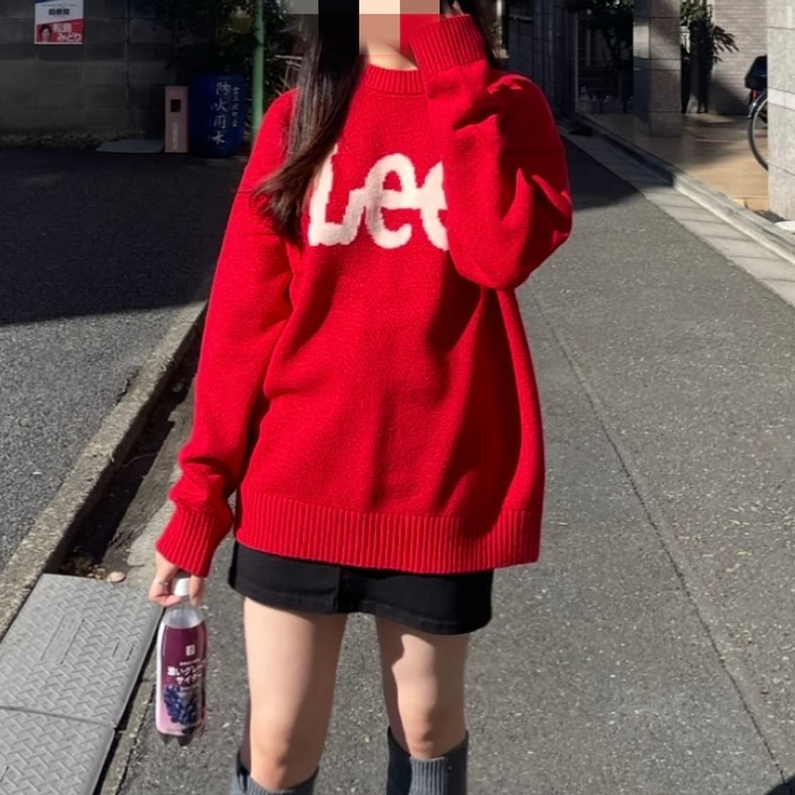 Lee 레드니트 상품이미지2