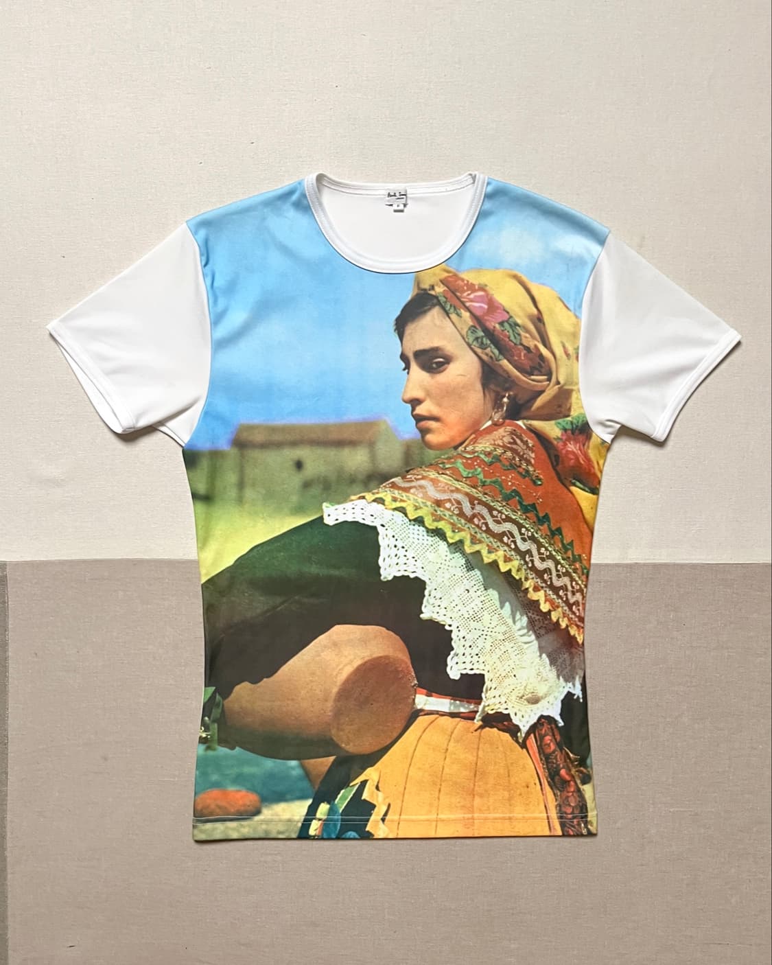 폴스미스 에스닉 우먼 풀프린트 티셔츠 paul smith 상품이미지1