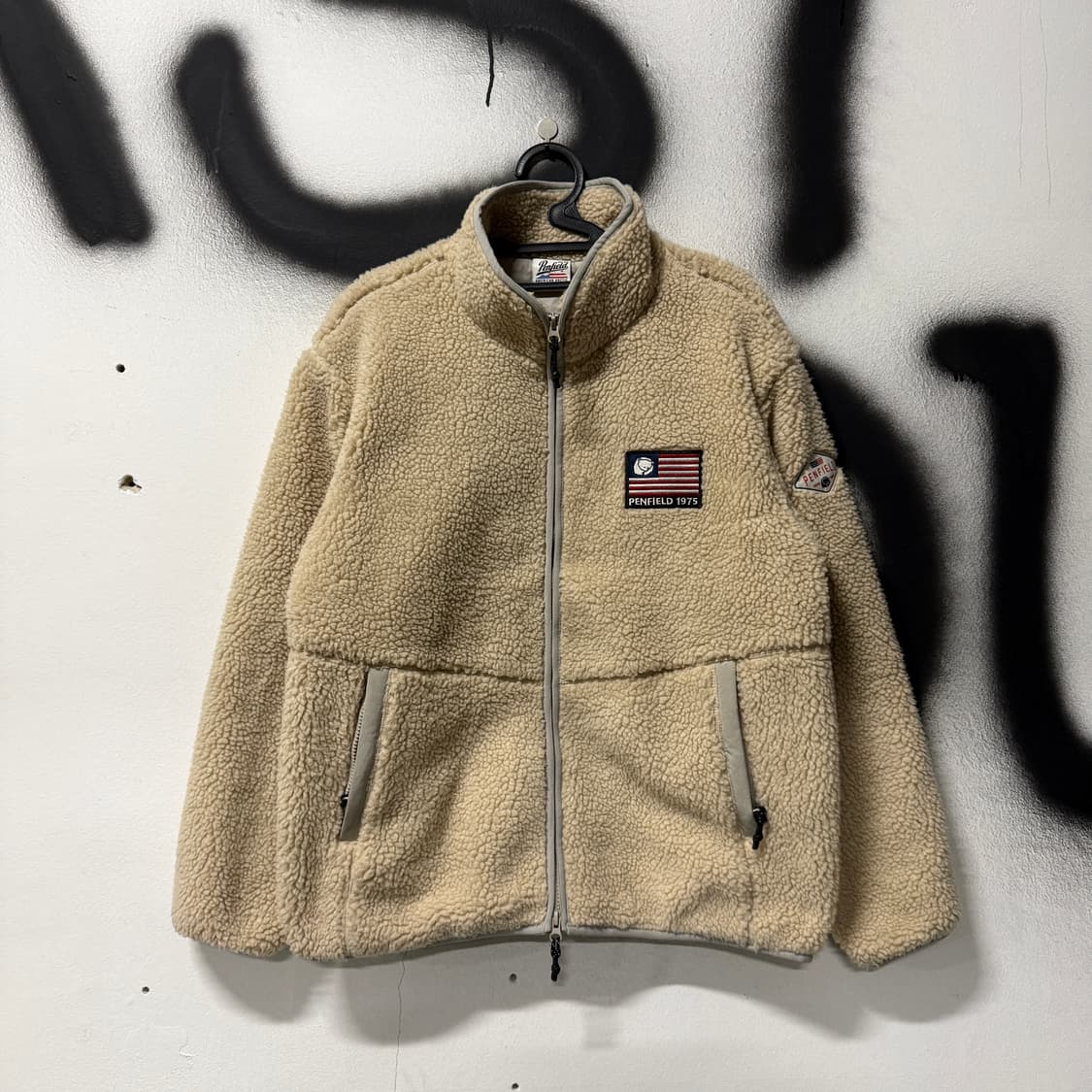 펜필드 성조기 패치 디테일 투웨이 플리스 집업 자켓 상품이미지1