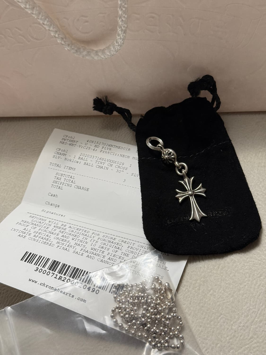 크롬하츠 원볼 타이니 크로스 상품이미지1