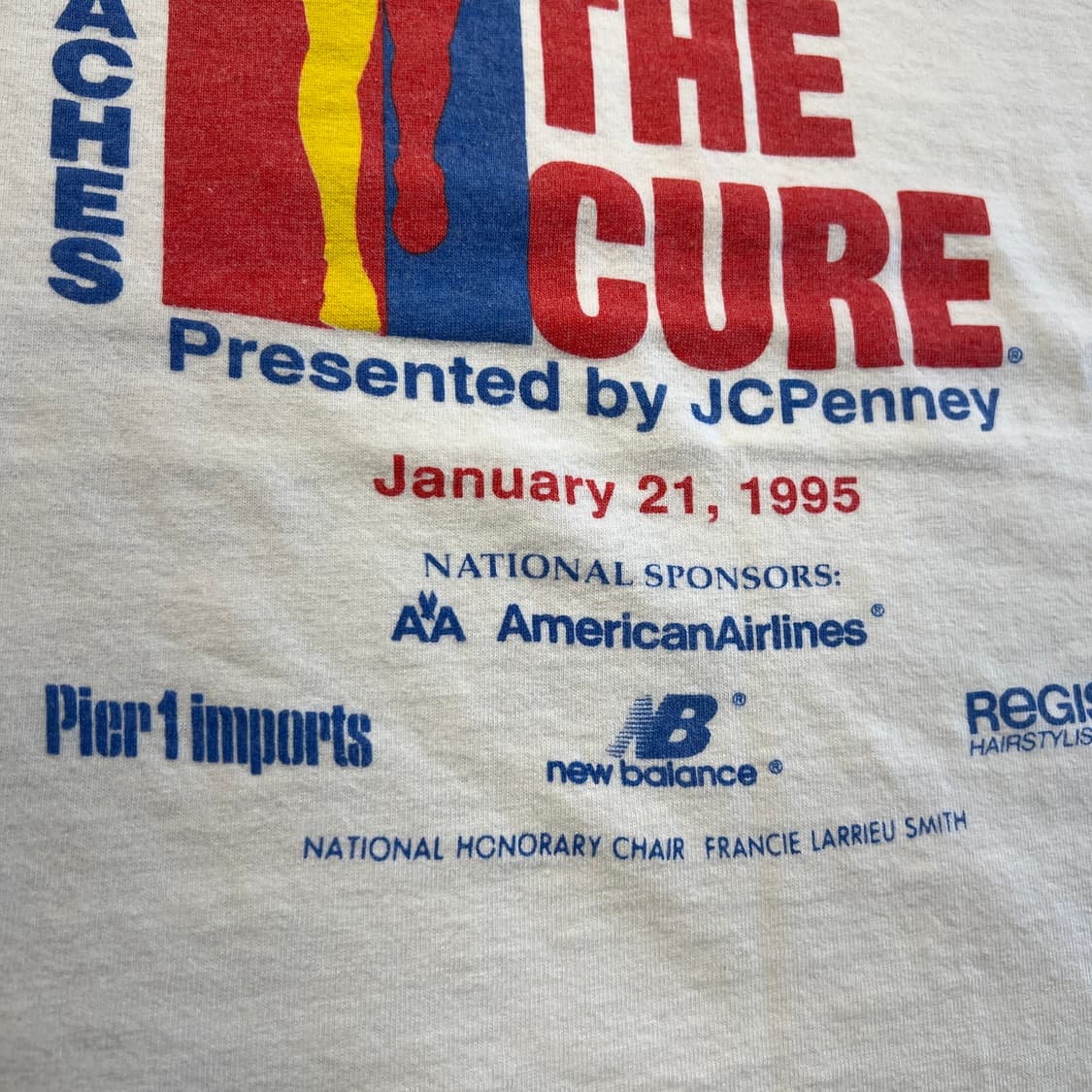90s USA Vintage Race For The Cure 상품이미지3
