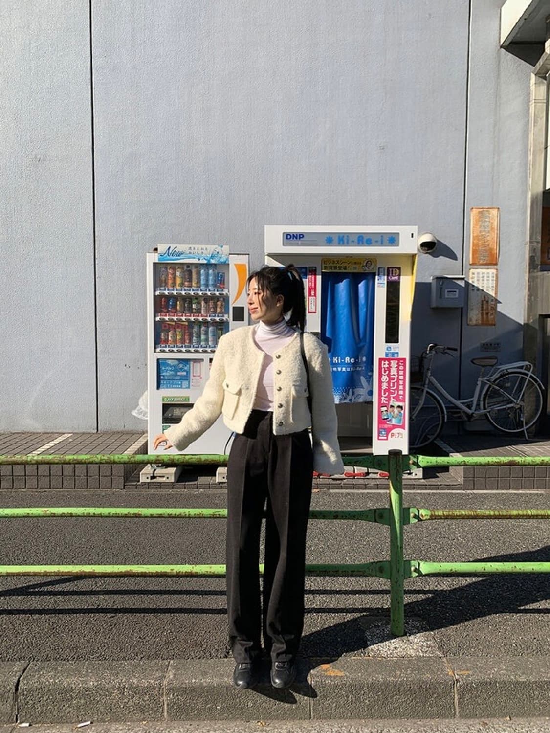 트랜디어패럴 양기모 팬던트 핀턱 와이드 슬랙스 상품이미지5