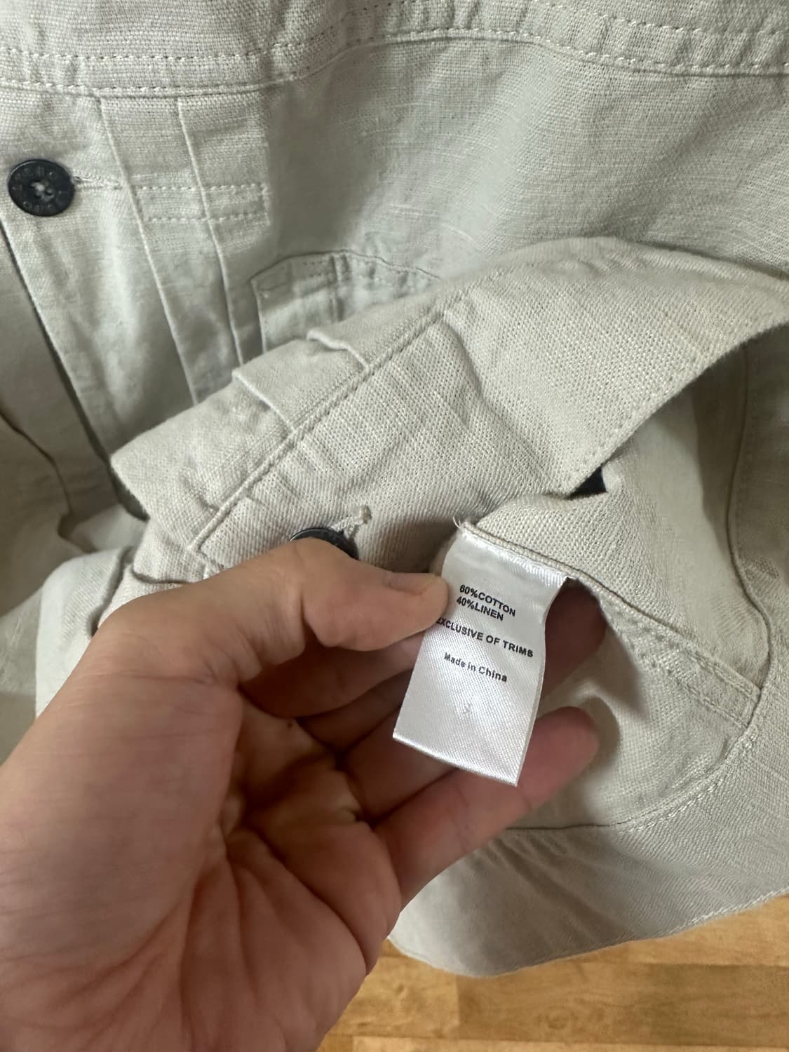 나이젤카본 타입원 자켓 에크루 50사이즈 상품이미지3