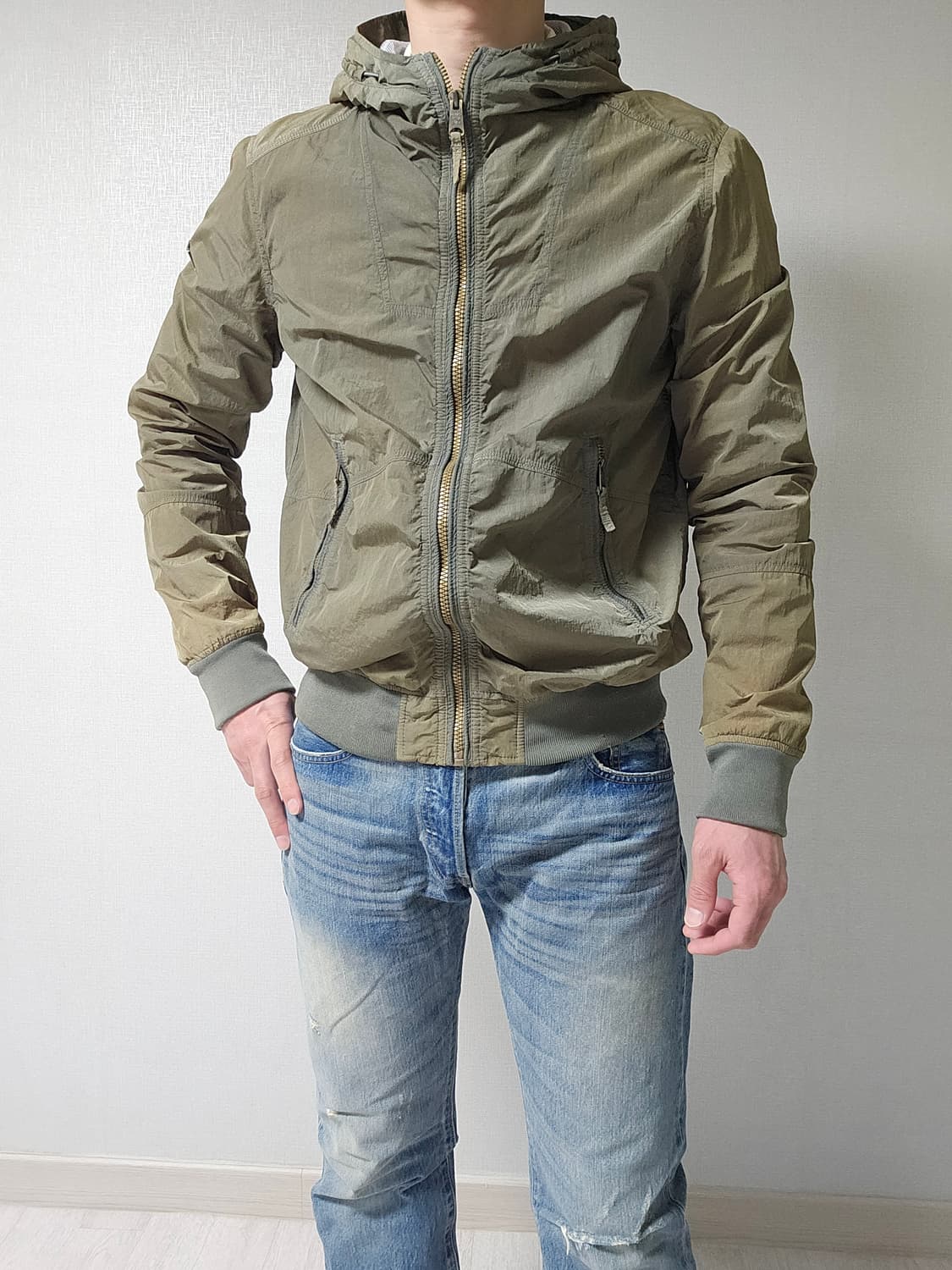 캘빈클라인진 바람막이 집업 95 (M) 상품이미지5