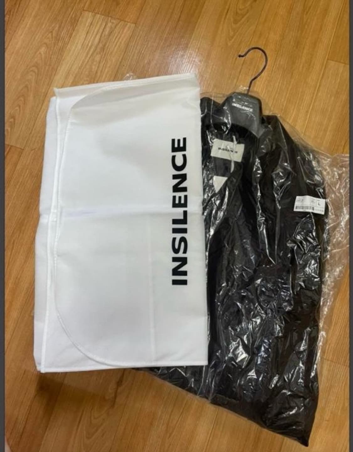 인사일런스 울 블랜드 롱 트렌치 코트 다크 브라운 L 상품이미지7