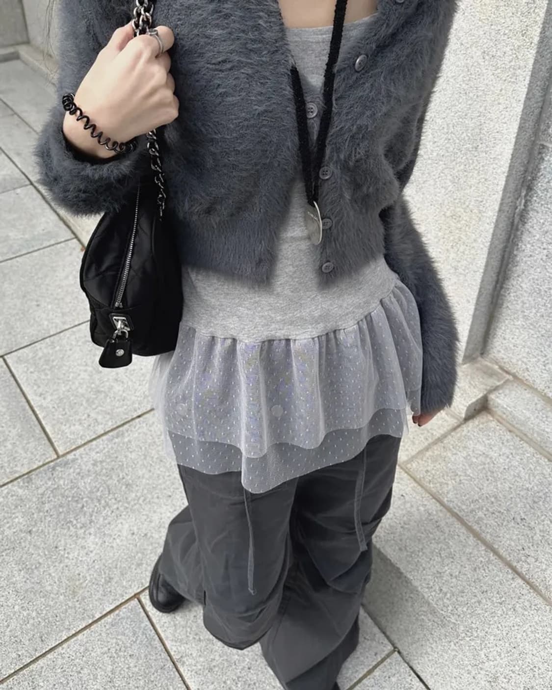 모리걸 레이어드 슬리브리스 상품이미지1