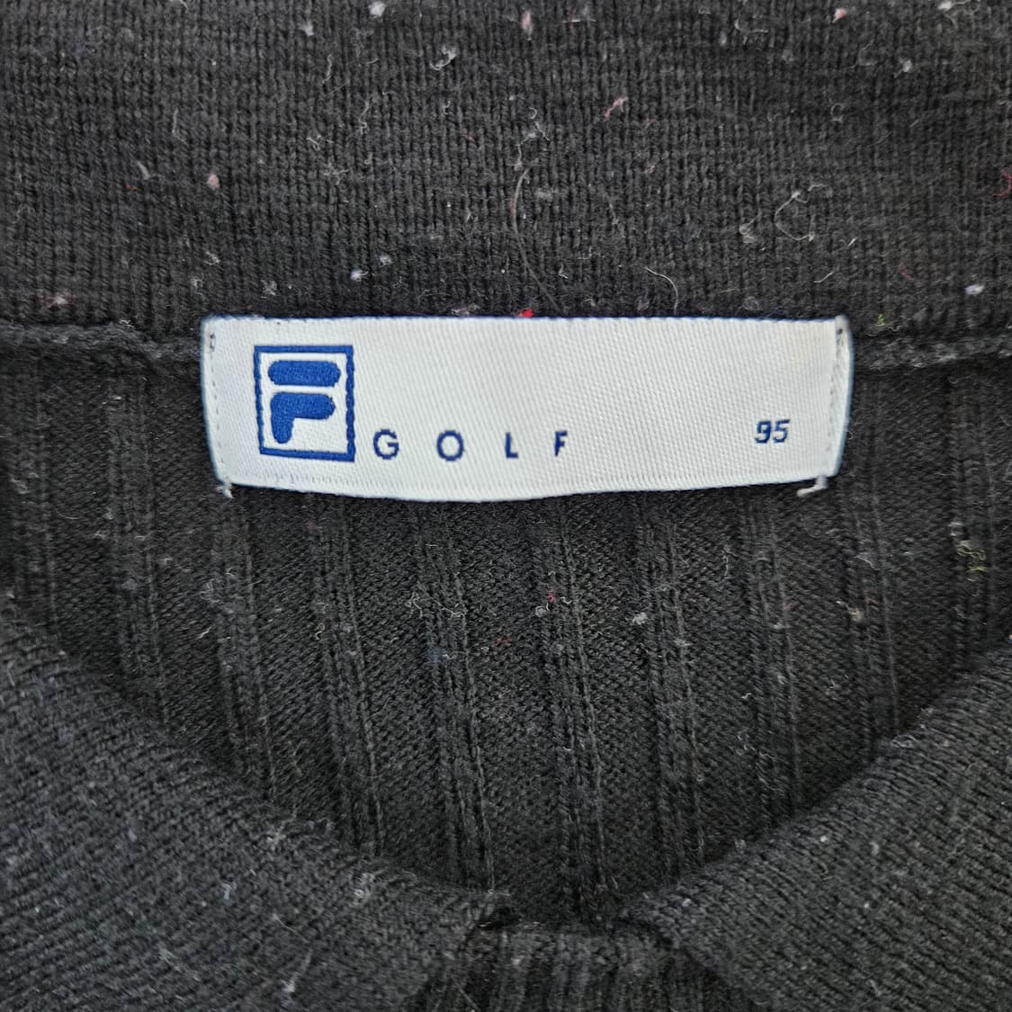 [95] 휠라 골프 카라 니트 스웨터 0121Y1 상품이미지3