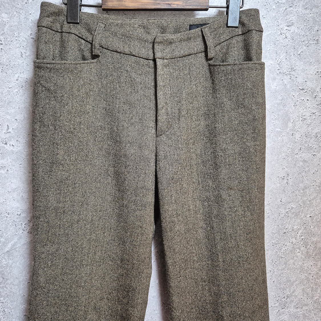 LISSEO 여성 울 팬츠 (30 ~ 31, Made In Japan) 상품이미지3