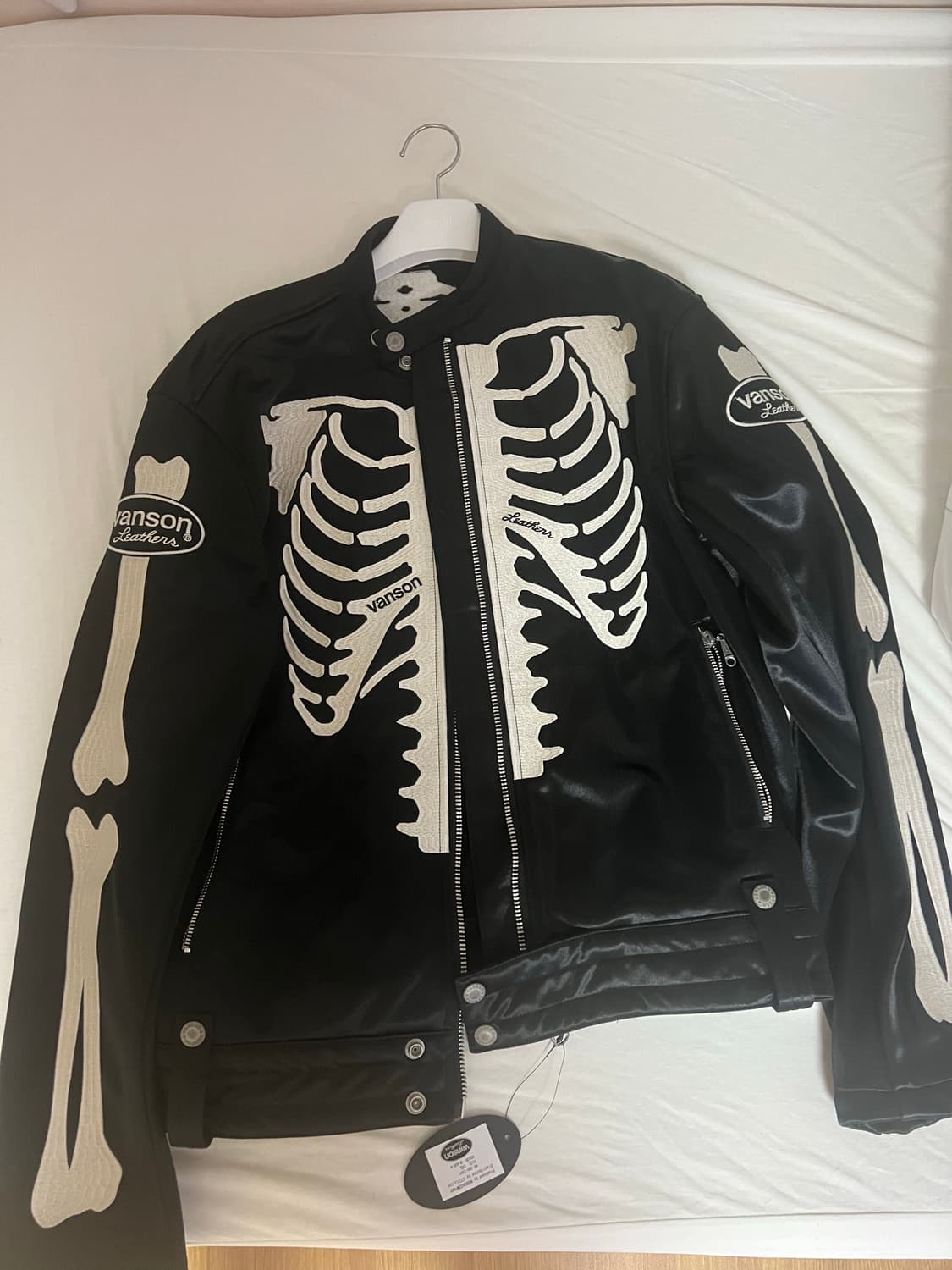 밴슨 본 레더 자켓 새상품  상품이미지2