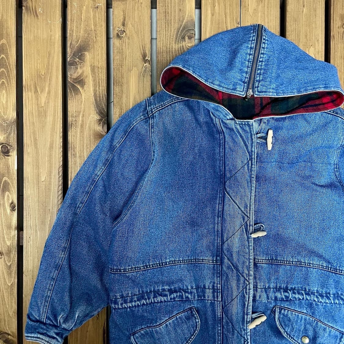 빈티지 데님코트 XL 상품이미지4