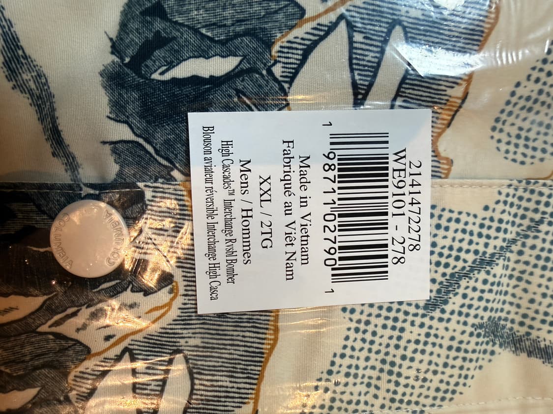 컬럼비아 columbia 리버서블 봄버 자켓 (새상품) 상품이미지2