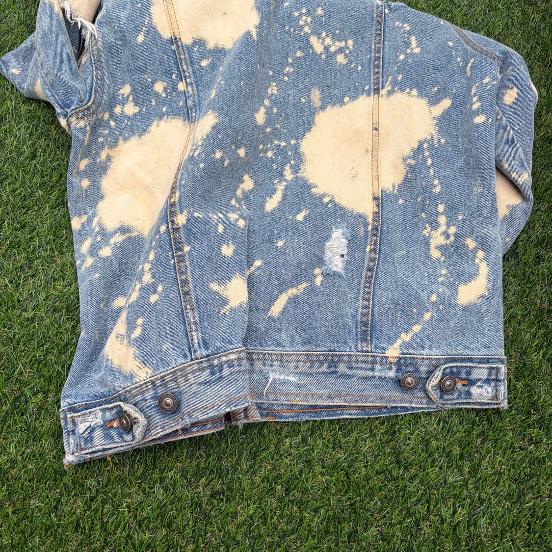 L)자라1975 데미지 워싱 데님 자켓 상품이미지5