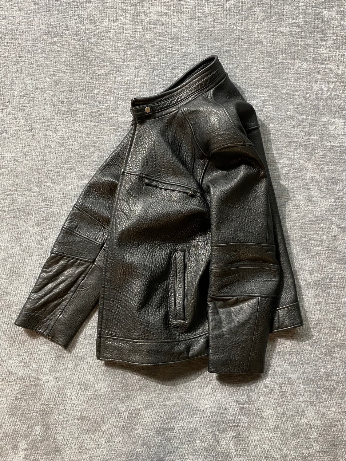 [105-110] 90s Vintage 빈티지 양가죽 레더 자켓 상품이미지4