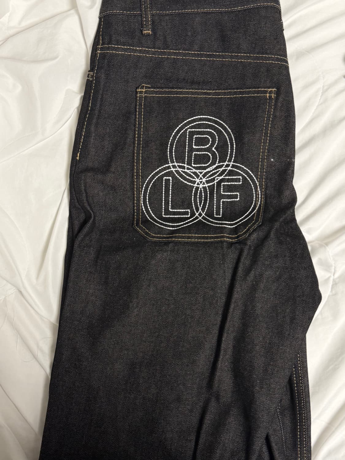 Boylongface 버뮤다 데님 팬츠 상품이미지3