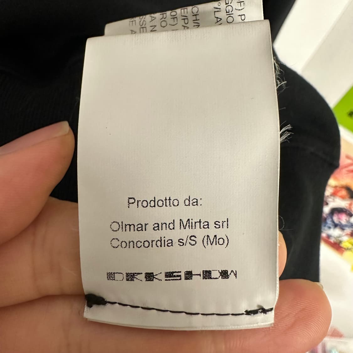 릭오웬스 다크쉐도우 수녀 롱스웻 상품이미지5