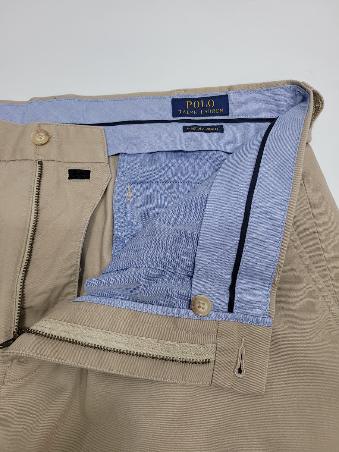POLO 폴로 랄프로렌 스트레치 클래식핏 치노 팬츠 / 남 36 베이지 상품이미지6