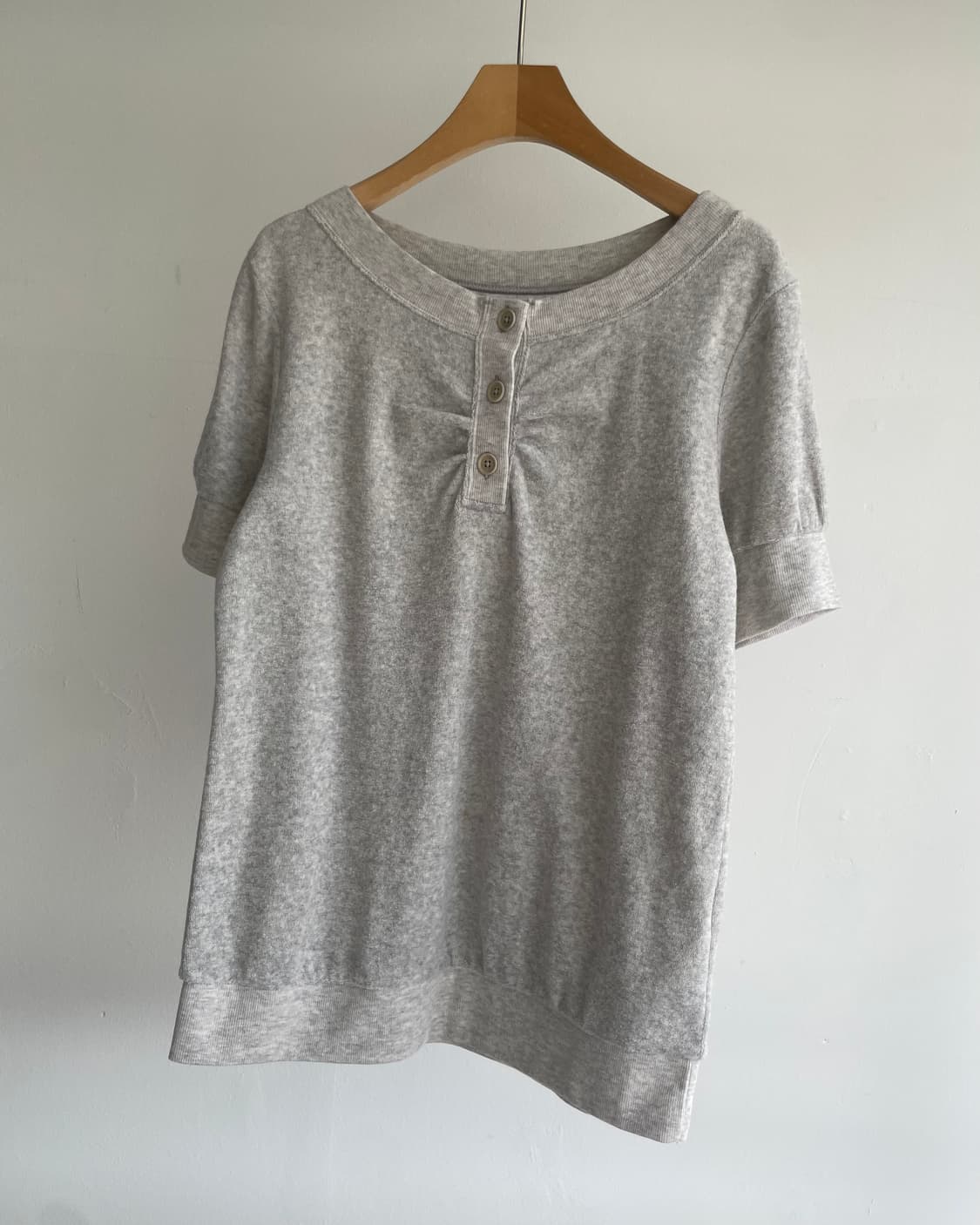 Terry button pullover 상품이미지4