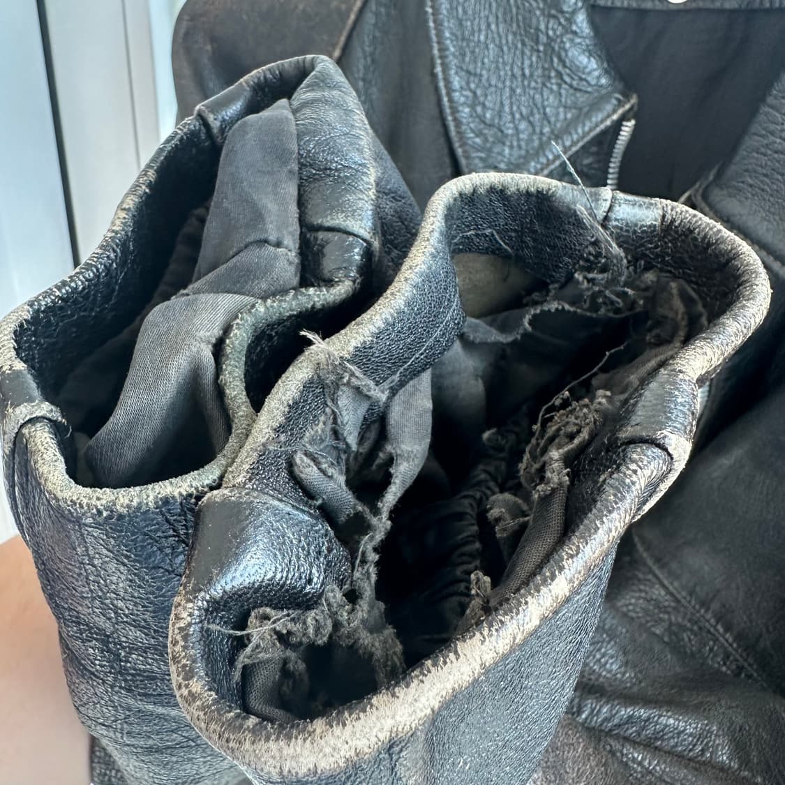 50‘s italy army goatskin jacket(프라다원판) 상품이미지4