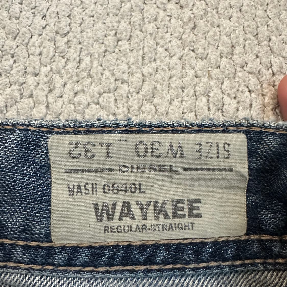 디젤 WAYKEE 레귤러 스트레이트 데님 상품이미지5