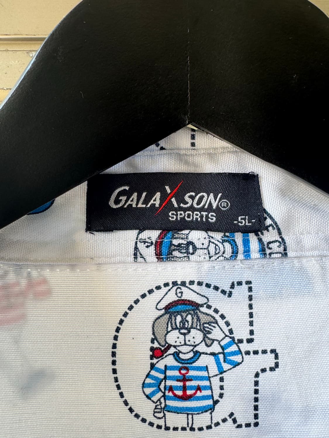 Galaxson 마린 카툰 셔츠  상품이미지3