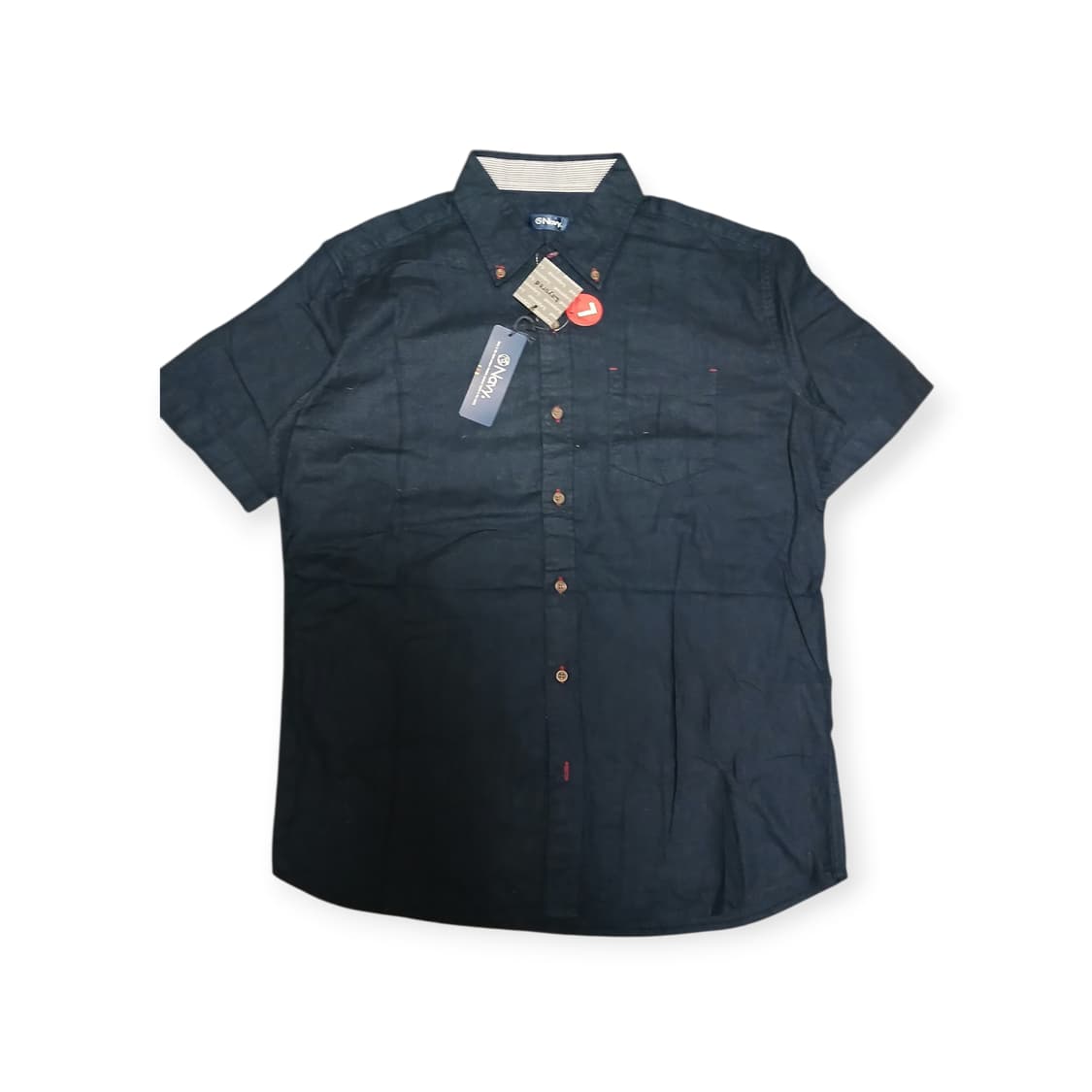 Navy 반팔 셔츠 상품이미지1