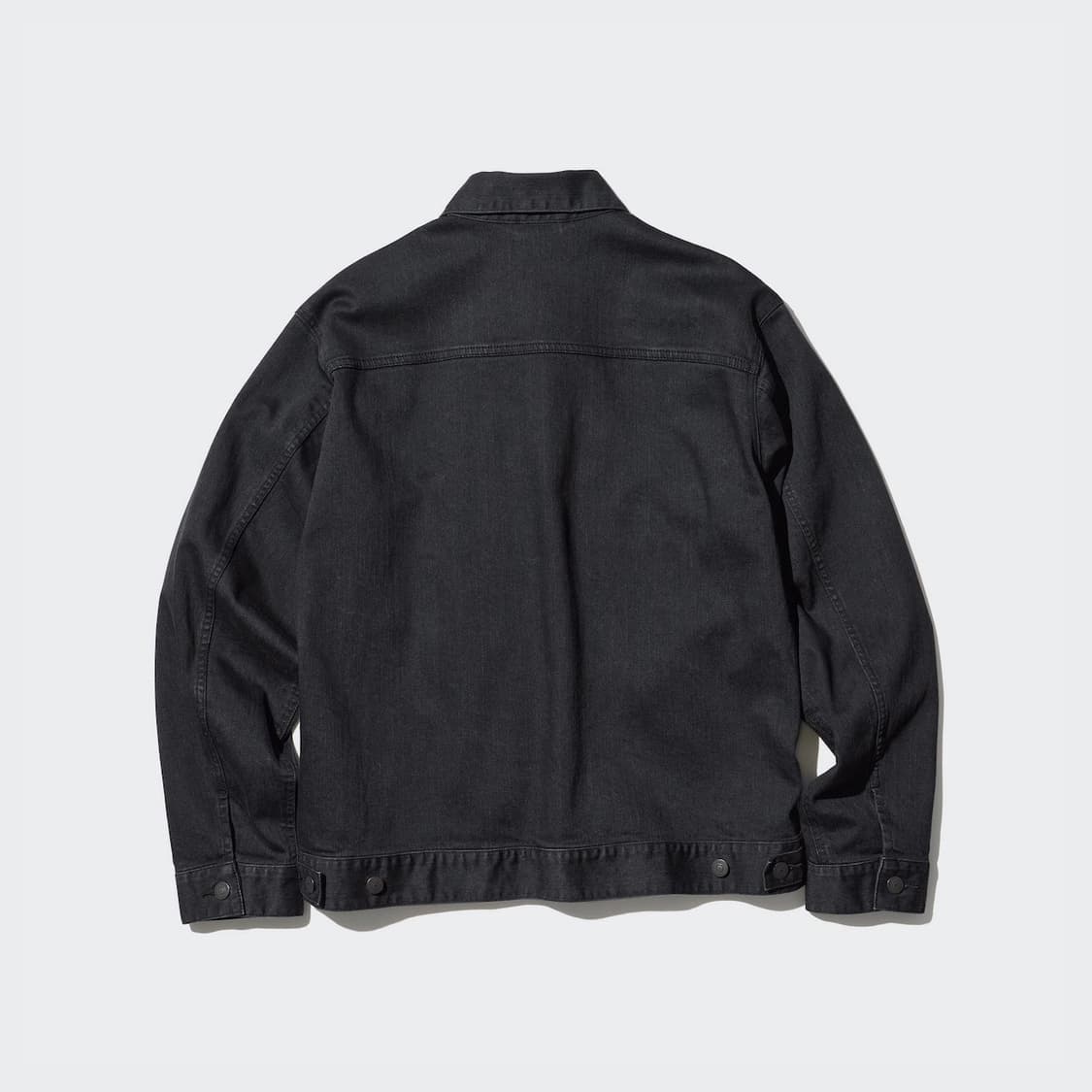 유니클로 데님트러커재킷 자켓 블랙 다크 그레이 4XL 상품이미지2