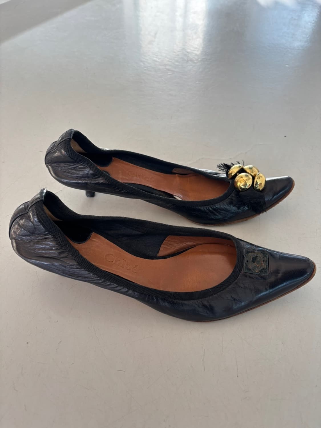 Chloe Kitten Heel 상품이미지4