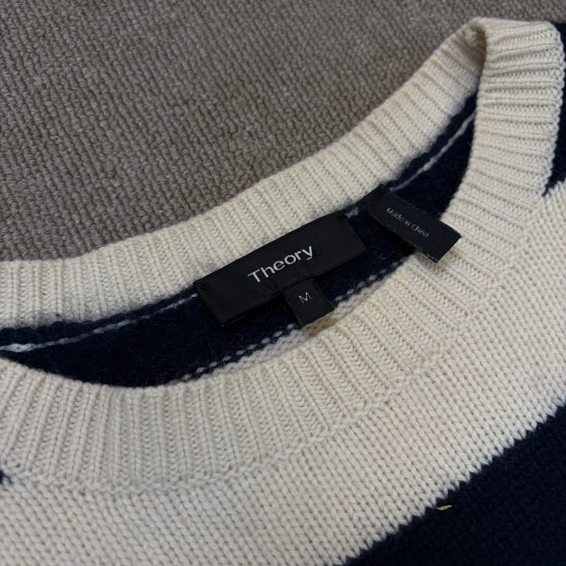 theory 띠어리 우먼스 오버핏 스트라이프 니트  상품이미지2