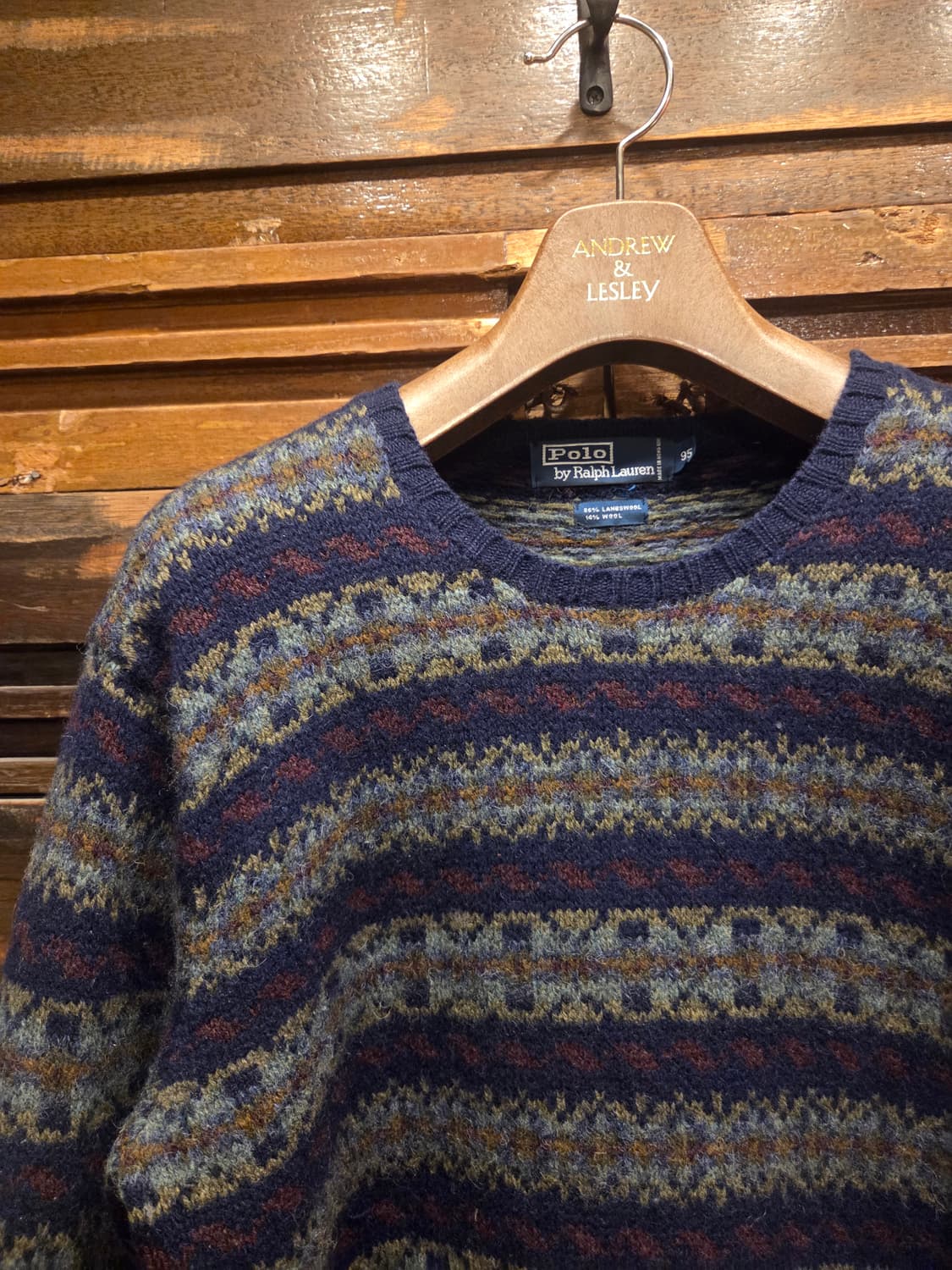00'S 랄프로렌 페어아일니트  상품이미지3