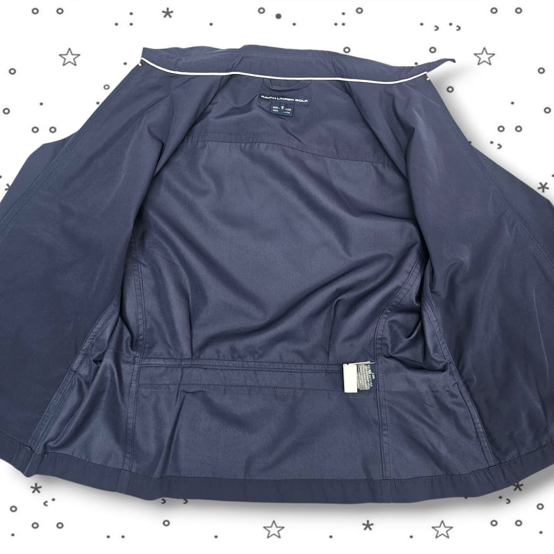 S POLO 랄프로렌 골프 자켓 골드 네이비 집업 자켓 상품이미지5