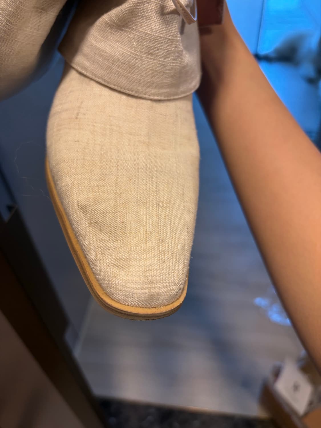 시너진 부츠 아이보리 상품이미지2