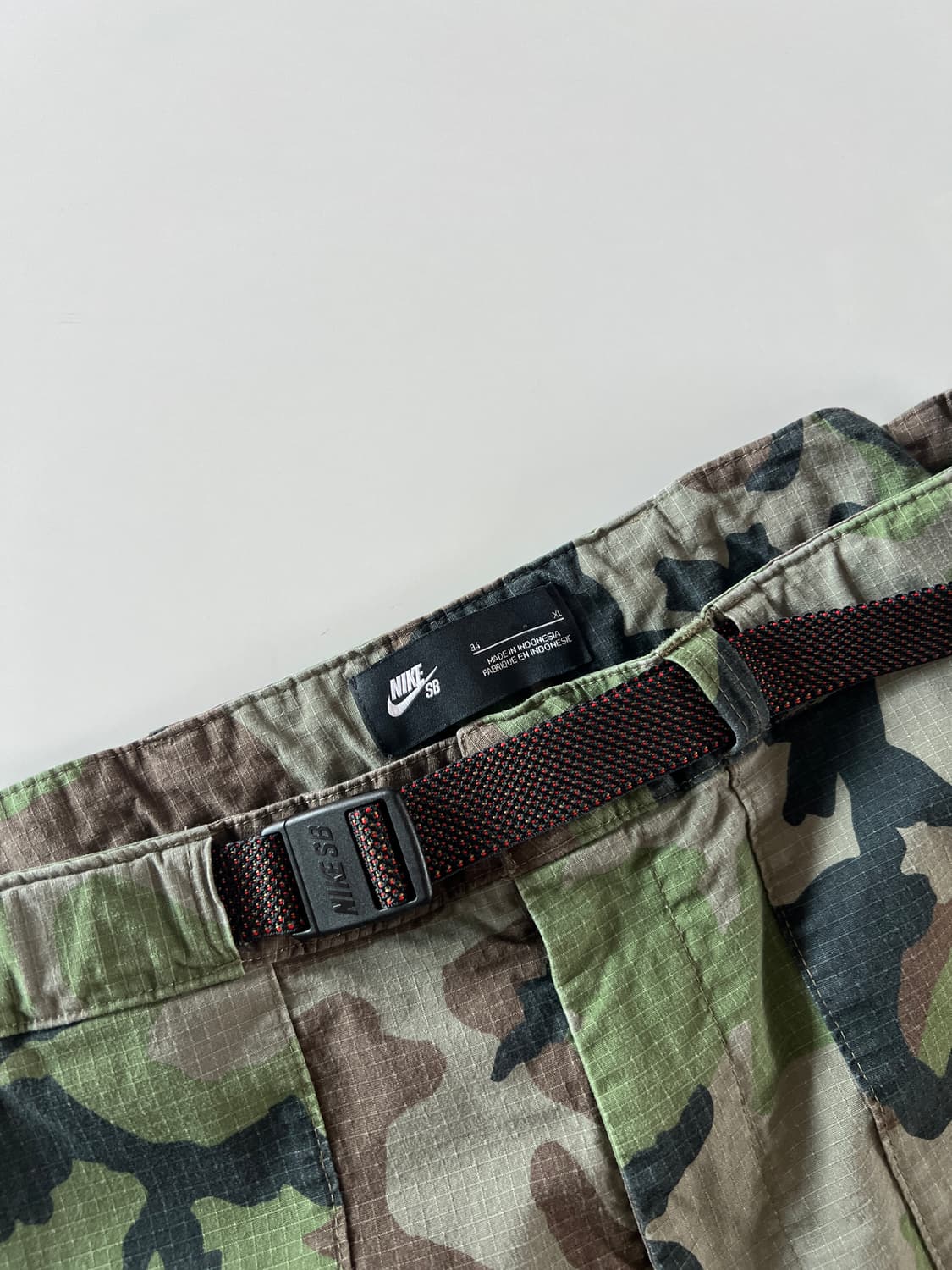 나이키 립스탑 카모 쇼츠 XL 상품이미지5