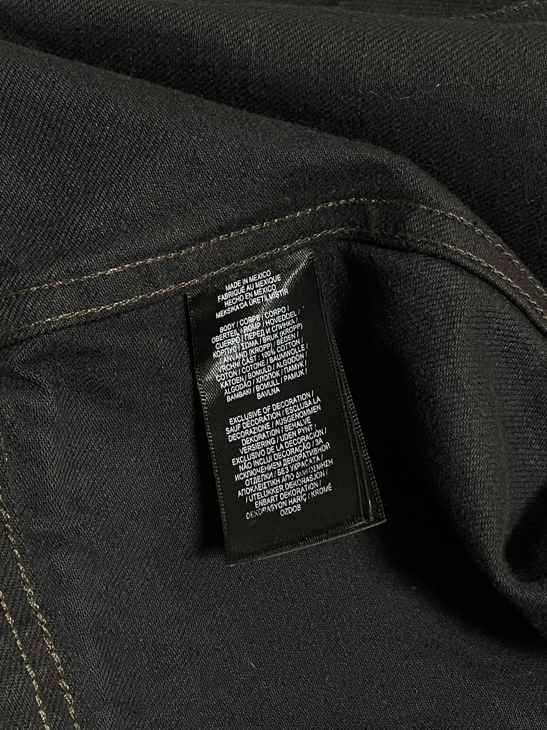 RRL Lot 271 블랙 데님 자켓 M 상품이미지6