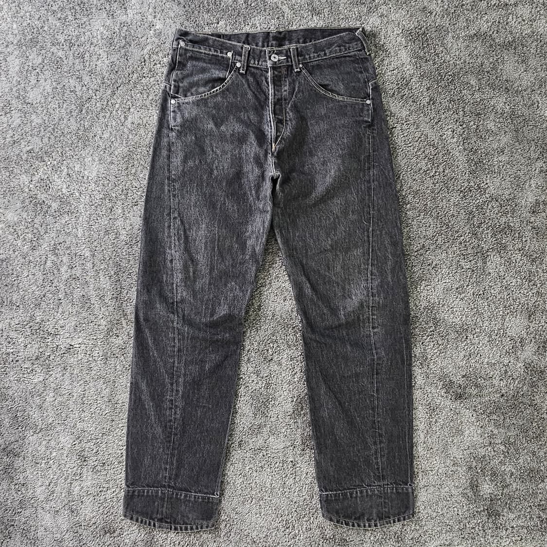 LEVI'S 엔지니어드 진 흑청 데님 팬츠 상품이미지1